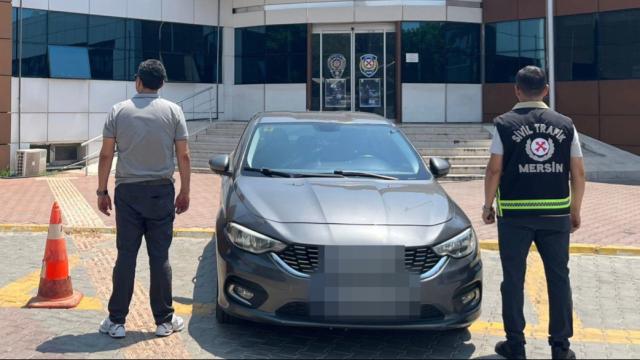 Mersin'de drift atan sürücüye 140 bin lira ceza