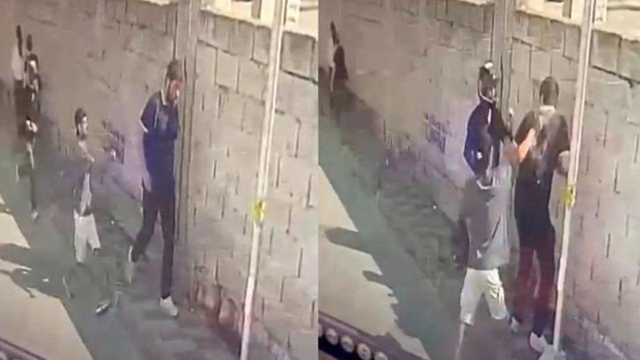 Mersin'de kasklı iki şüpheli sprey sıkarak 250 bin doları gasbetti