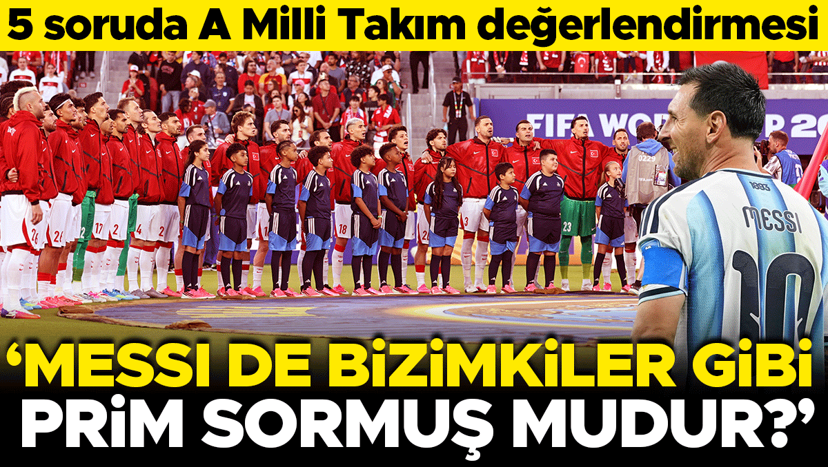 Messi prim aldı mı? Güntekin Onay yanıtladı