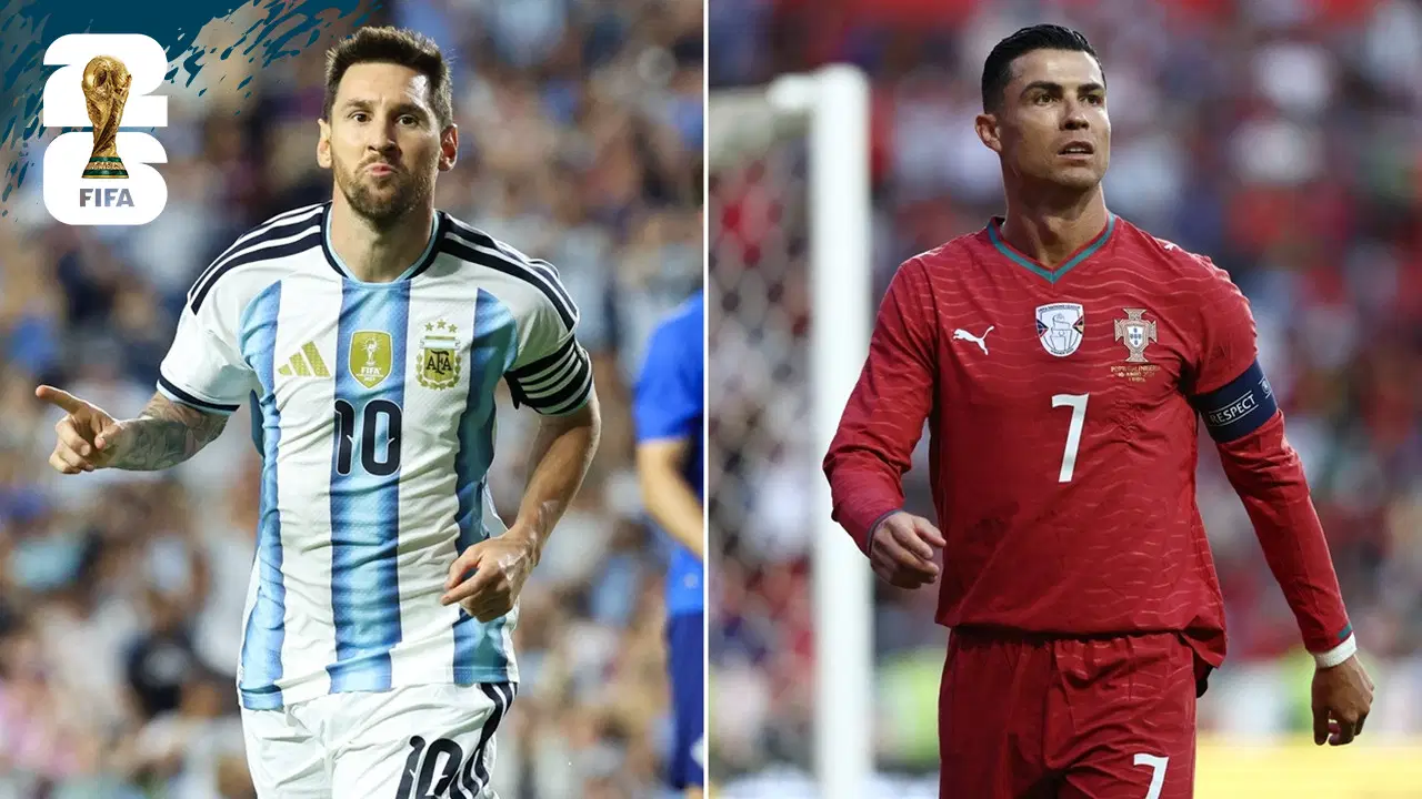 Messi ve Ronaldo'dan Dünya Kupası'nda tarihi rekor