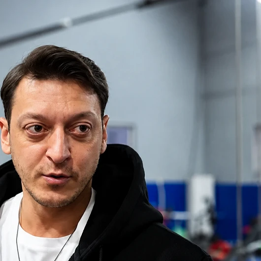 Mesut Özil, Trendyol 1. Lig'de Ümraniyespor-Antalyaspor Maçını İzledi
