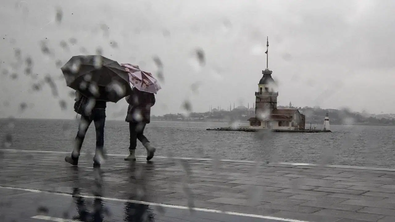 Meteoroloji'den 14 ile sarı ve turuncu kodlu uyarı: İstanbul'da yağış gece artacak