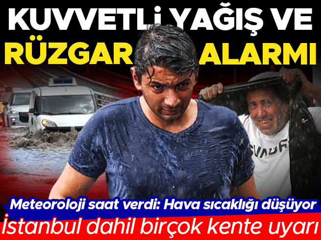 Meteoroloji'den 6 İle Sarı Kod Uyarısı: Fırtına ve Sağanak Geliyor