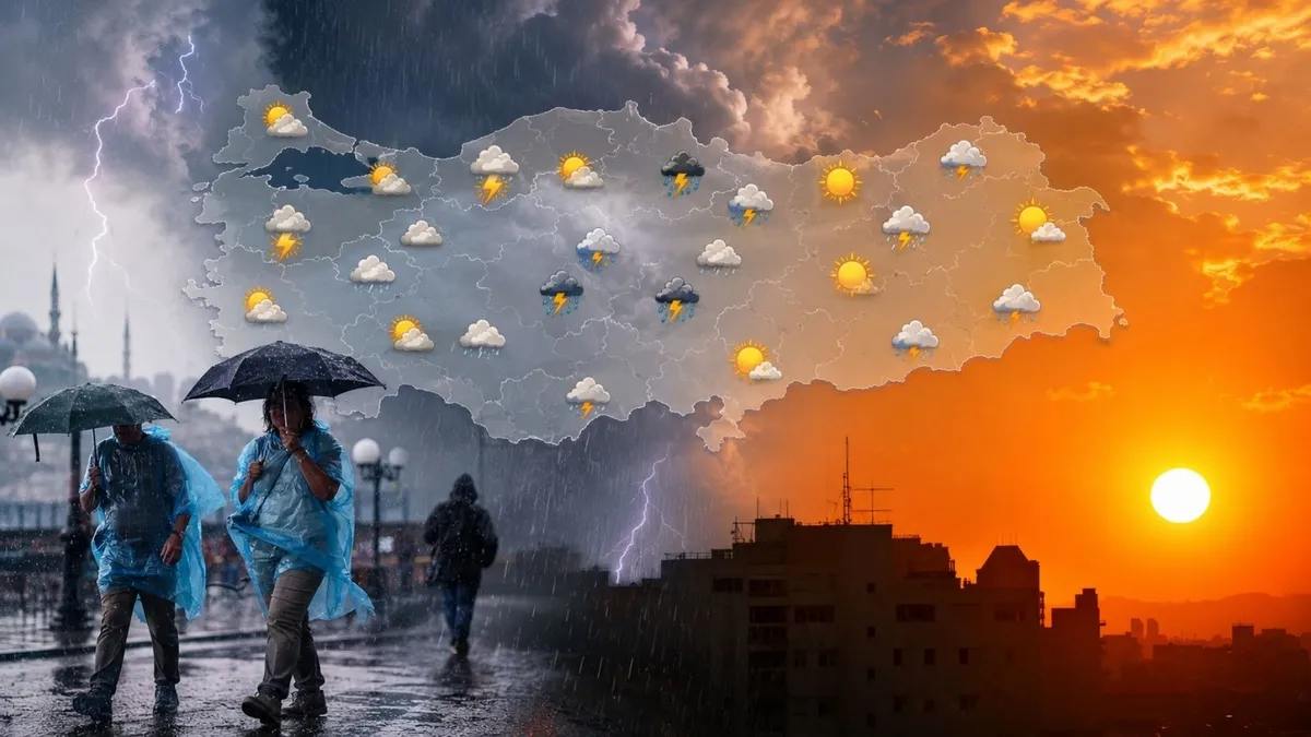 Meteorolojiden yaz ortasında İstanbul için gök gürültülü sağanak uyarısı
