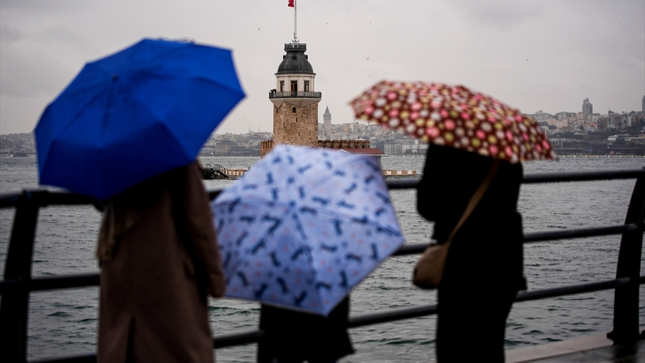 Meteoroloji'den İstanbul için Sağanak Uyarısı