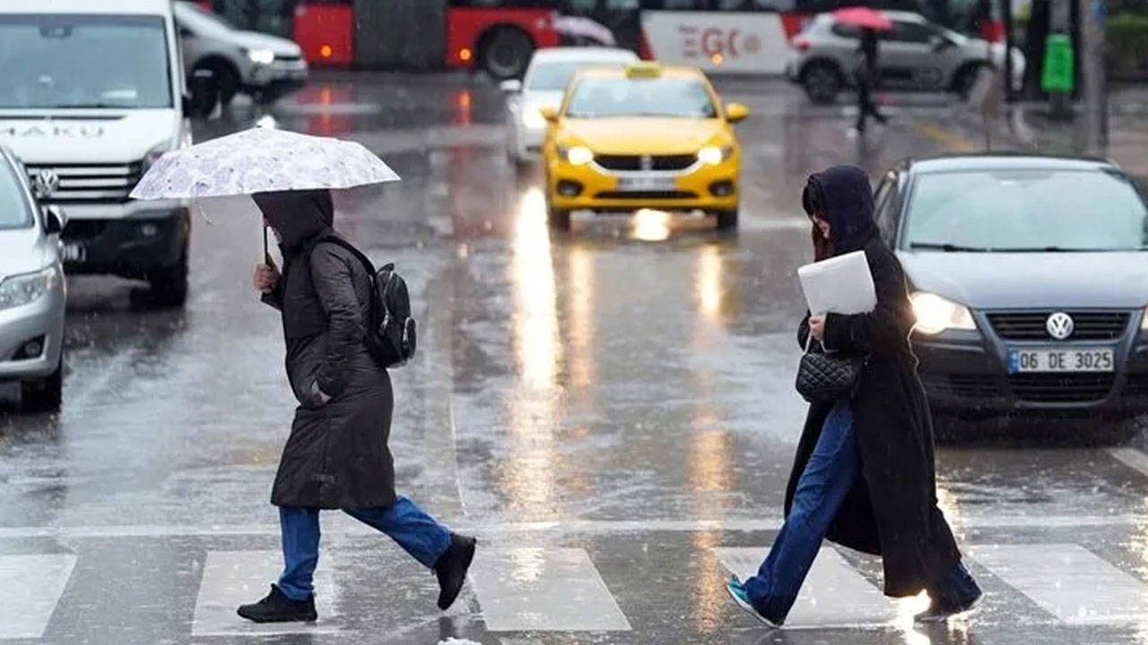 Meteoroloji'den Sağanak ve Kuvvetli Rüzgar Uyarısı