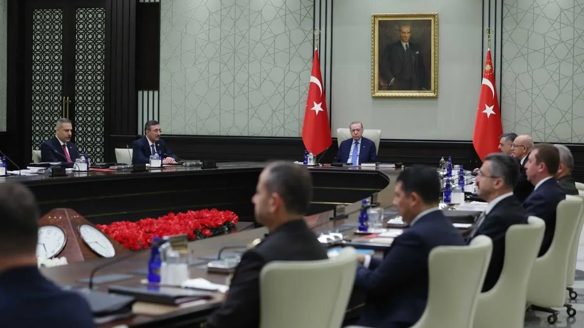 MGK Beştepe'de Toplanıyor: Terörsüz Türkiye Çerçeve Yasa Masada