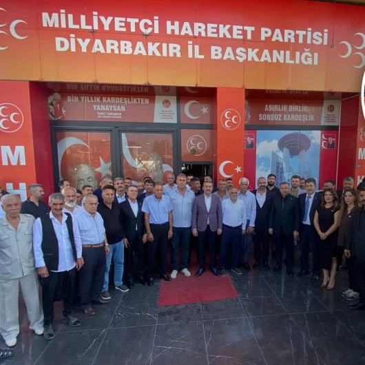 MHP Diyarbakır'da 250 Yeni Üye: 8 Muhtar da Katıldı