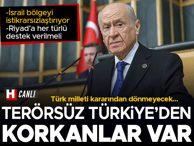 MHP Grup Toplantısı: Bahçeli'den Kritik Açıklamalar