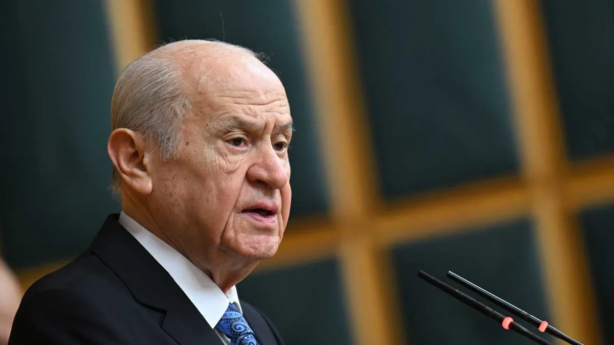 MHP Lideri Bahçeli'den grup toplantısında sert mesajlar