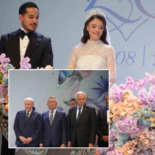 MHP Lideri Devlet Bahçeli nikah şahidi oldu: Düğüne 20 bin kişi katıldı