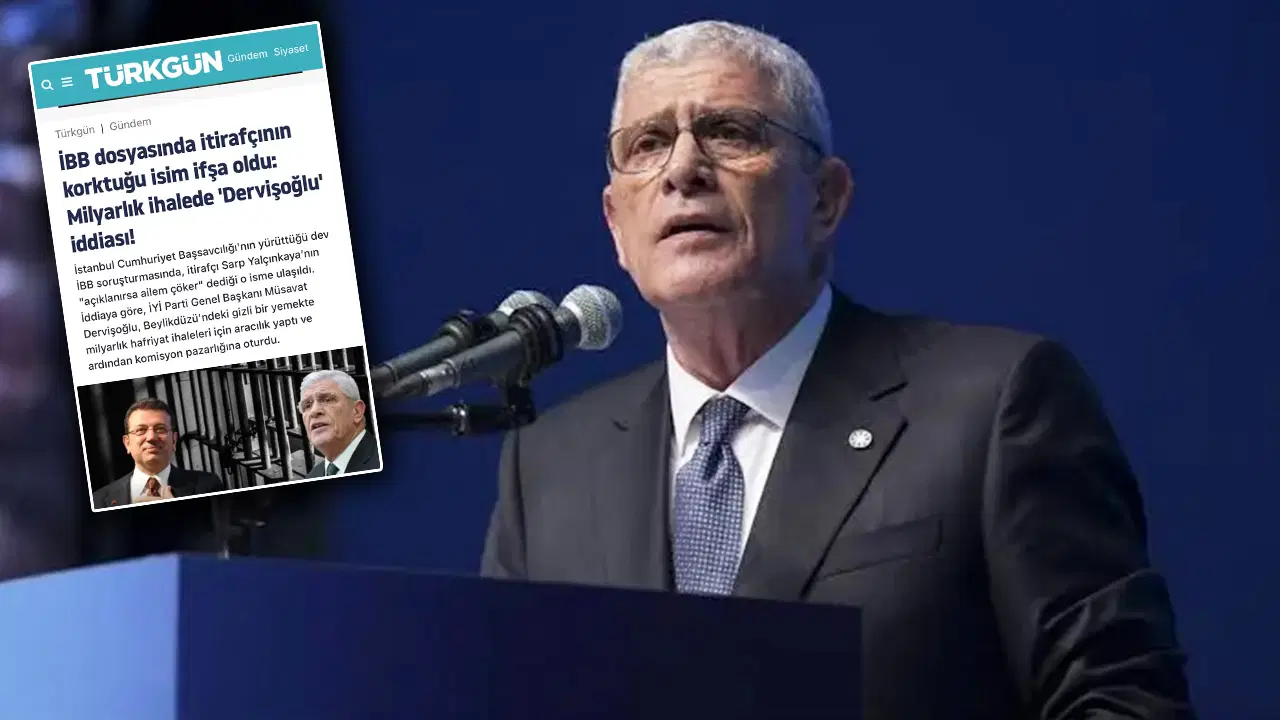 MHP'ye yakın gazete İYİ Parti liderini İBB davasına bağladı