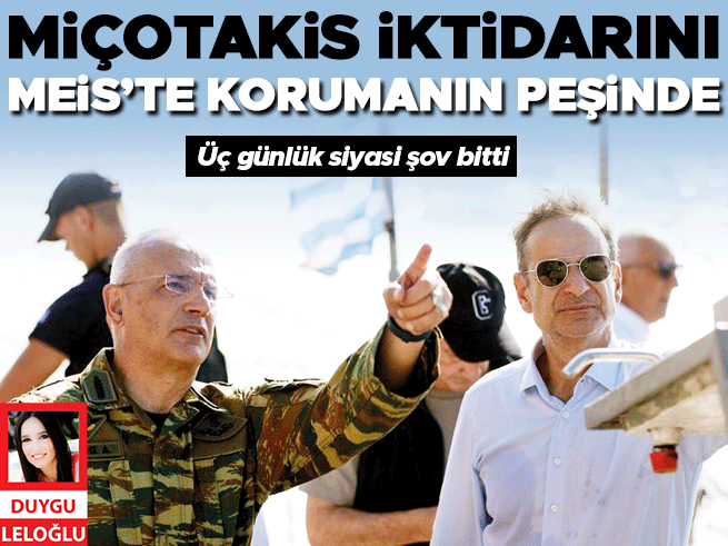 Miçotakis'in Meis Ziyareti Siyasi Şov Olarak Değerlendiriliyor