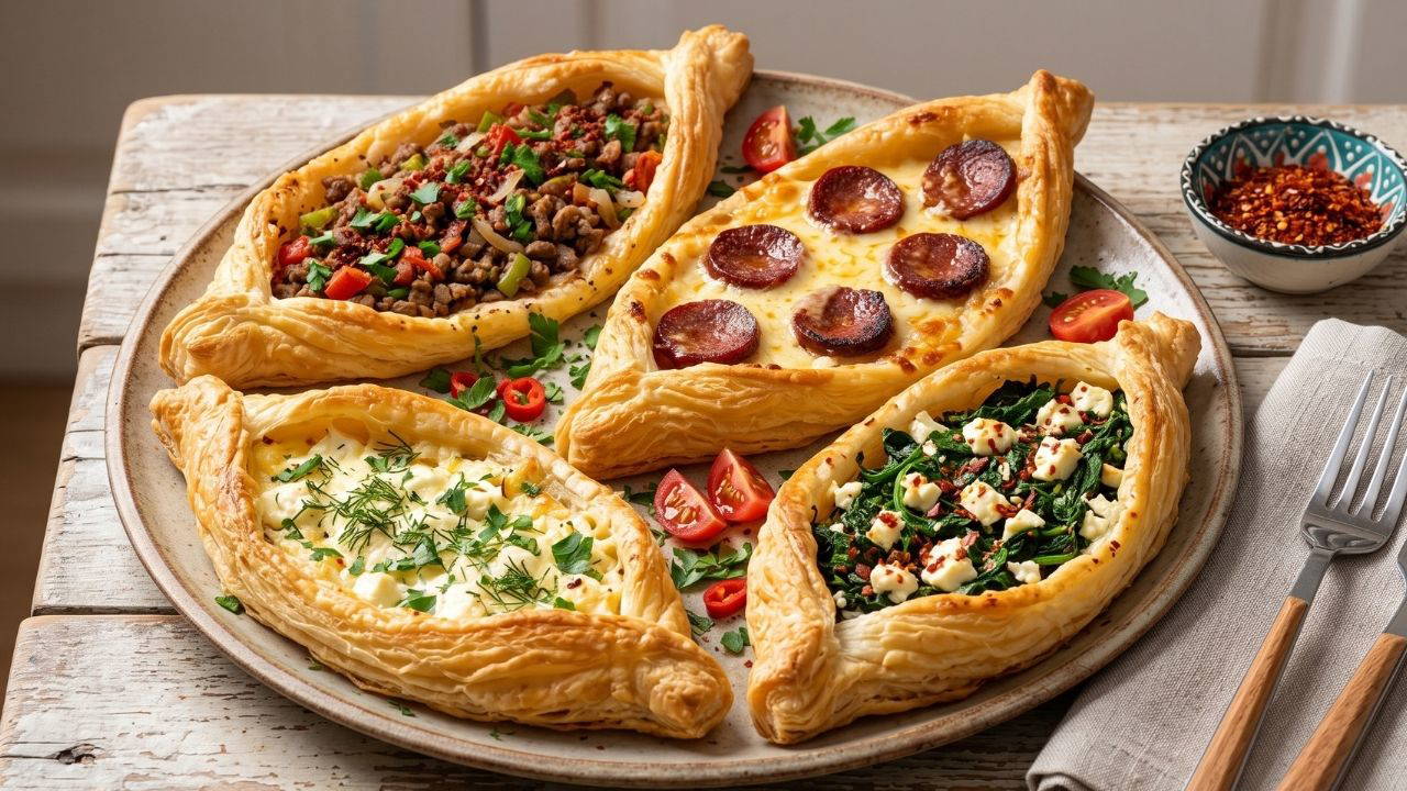 Milföy Hamuruyla Çıtır Çıtır Pide Tarifi: Hamur Açmaya Son