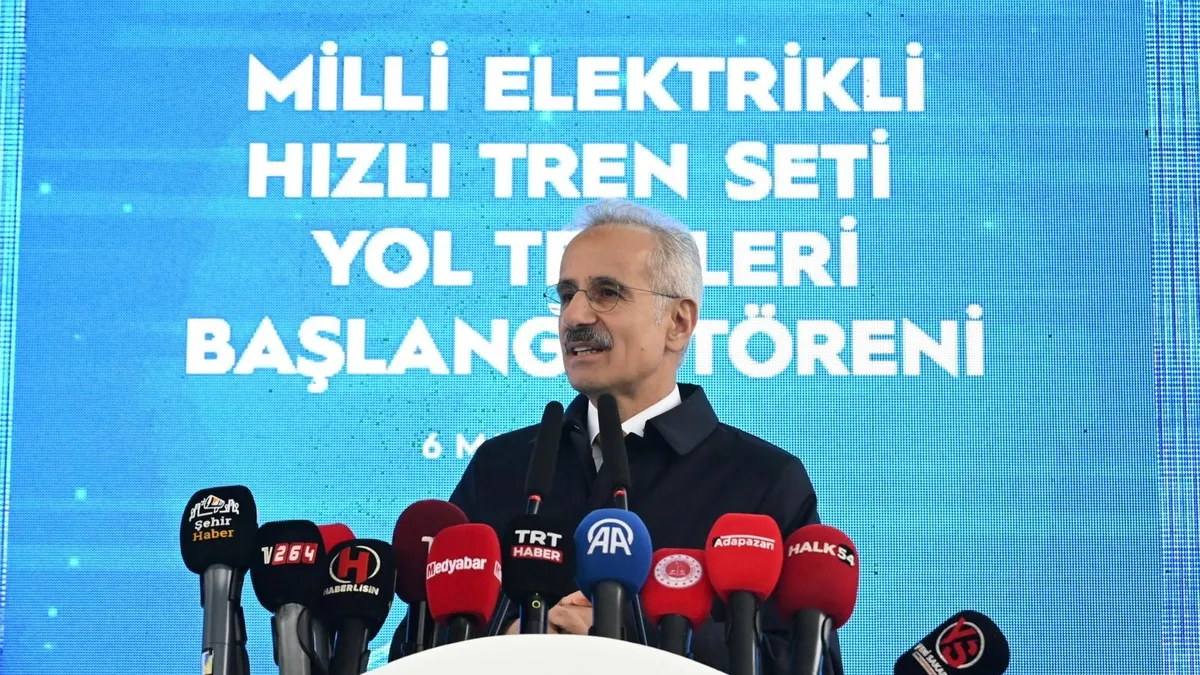 Milli Elektrikli Hızlı Tren 250 km/s Hıza Ulaştı