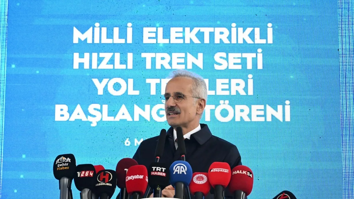 Milli Hızlı Tren'de Seri Üretim Başladı