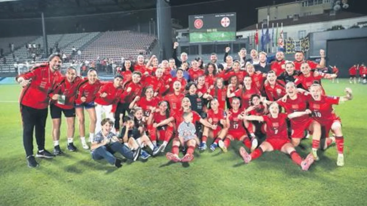 Milli Kadın Takımı Play-Off'a Yükseldi