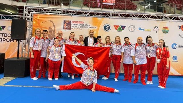 Milli özel sporculardan SUDS Dünya Şampiyonası'nda 6 altın, 1 gümüş