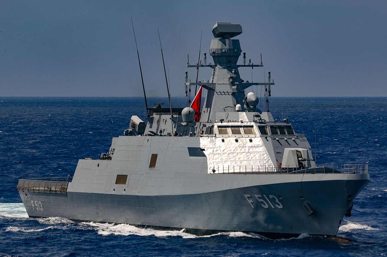 Milli Savaş Gemisi TCG Burgazada Fas'a Ulaştı