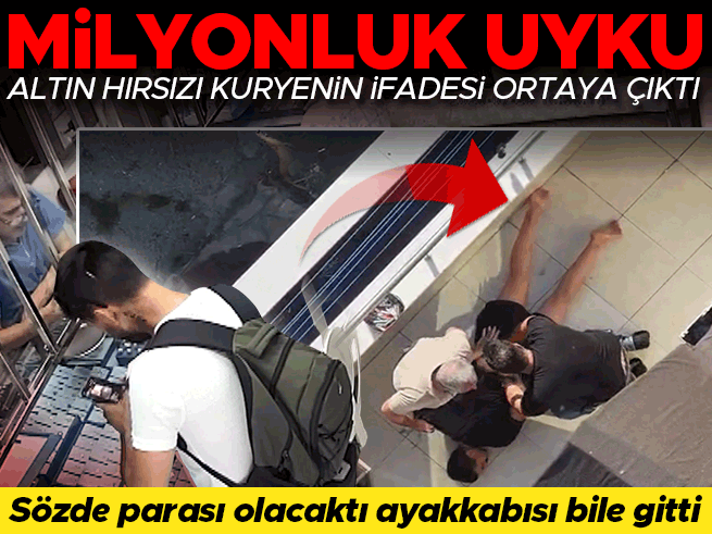 Milyonluk Altınla Kaçan Kurye Çatıda Yakalandı