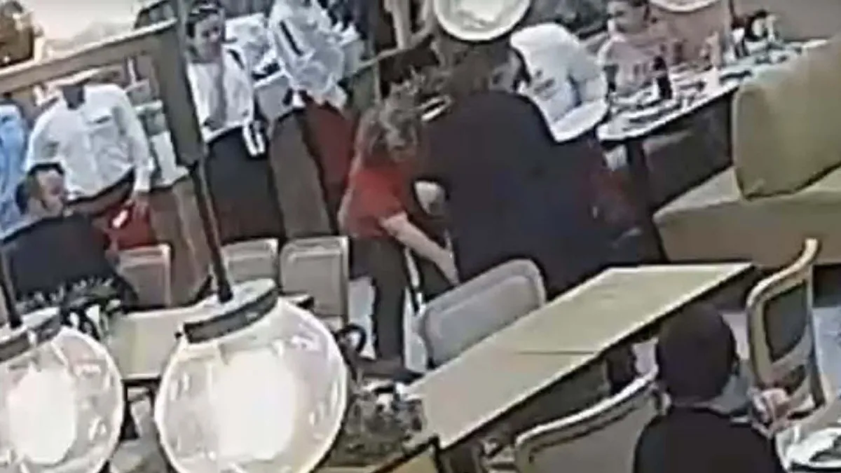 Minik Mercan restoranda kızgın tereyağı ile yandı: Güvenlik kamerası görüntüleri ortaya çıktı