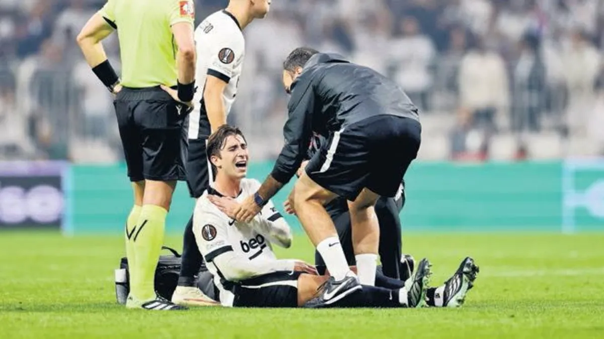 Miretti 1.5 Ay Yok: Beşiktaş'a Sakatlık Şoku