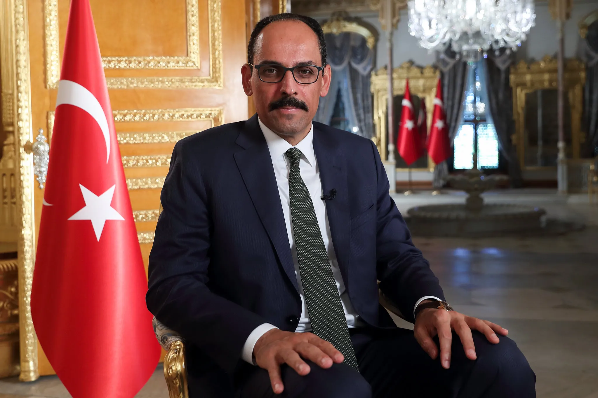 MİT Başkanı Kalın, Kerkük Kalesi'nde İncelemelerde Bulundu