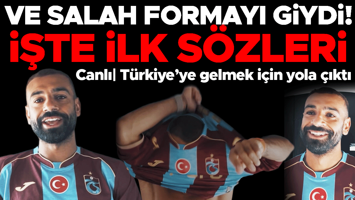 Mohamed Salah Trabzonspor'da! Yıldız Oyuncu Türkiye'de