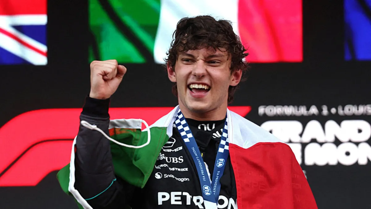 Monaco Grand Prix'sini Kimi Antonelli Kazandı