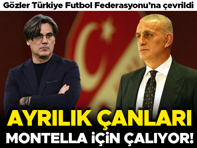 Montella'ya Ayrılık Sinyali: TFF'den Karar Bekleniyor