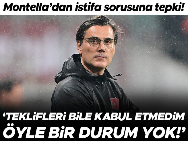 Montella'dan İstifa Sorusuna Sert Yanıt: 'Teklifler Aldığımda Bile Gitmedim