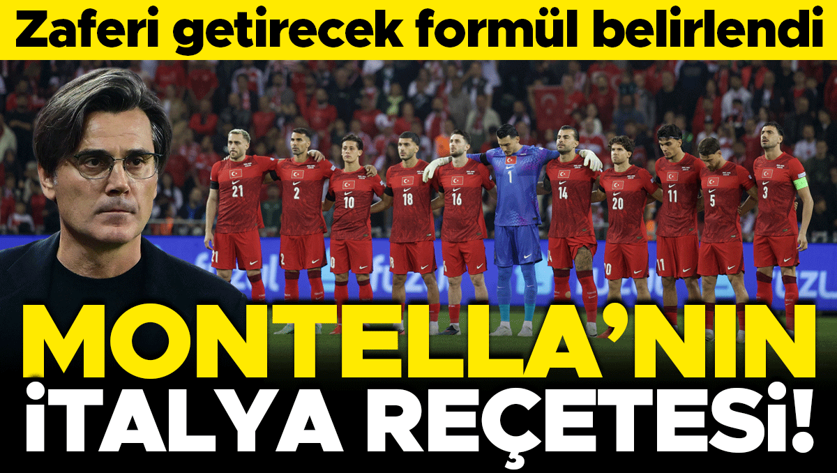 Montella'nın İtalya Reçetesi: A Milli Takım'da Zafer Planı