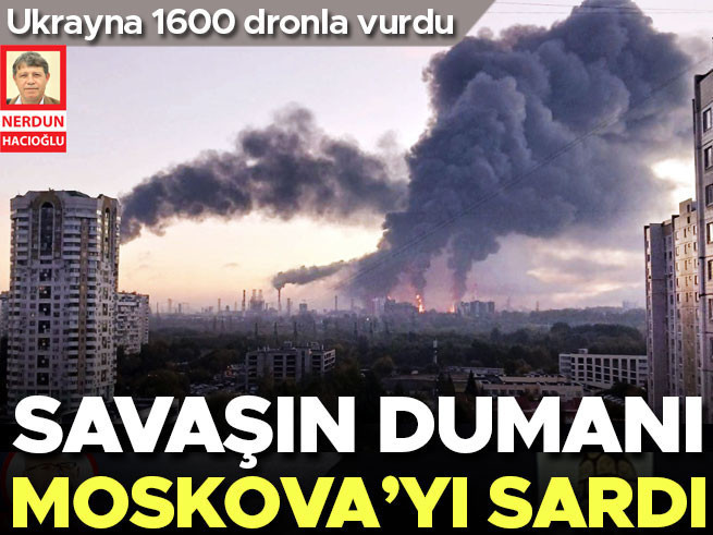 Moskova Savaşın Dumanı Altında: Ukrayna 1600 Dronla Vurdu