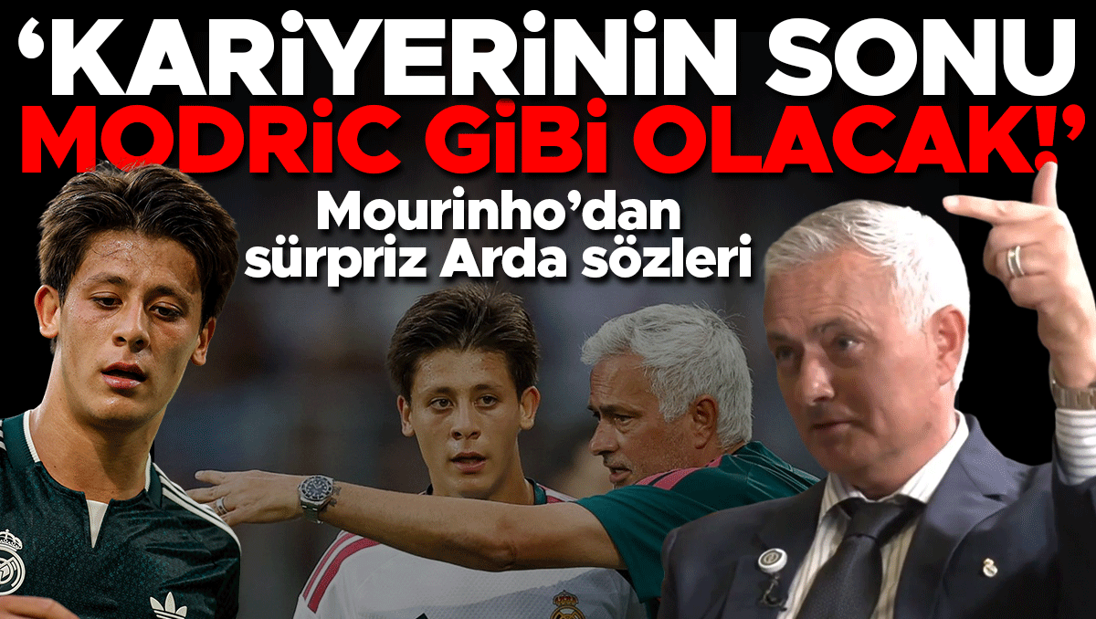 Mourinho'dan Arda Güler'e Modric Kariyeri Öngörüsü