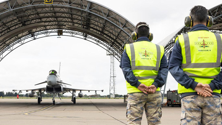 MSB'den Eurofighter Açıklaması: İngiltere'de Bakım Tesisleri İncelendi
