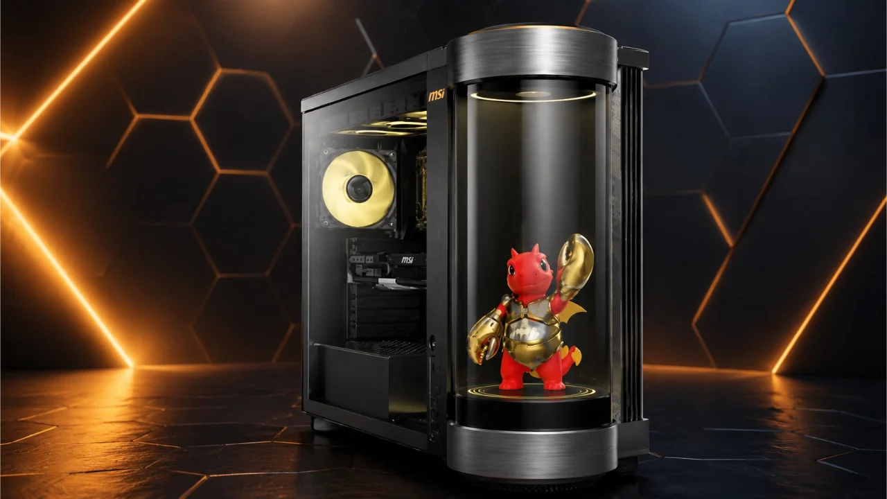 Kasanın İçinde Hologram Ejderha: MSI MEG Vision X2 AI Plus Tanıtıldı