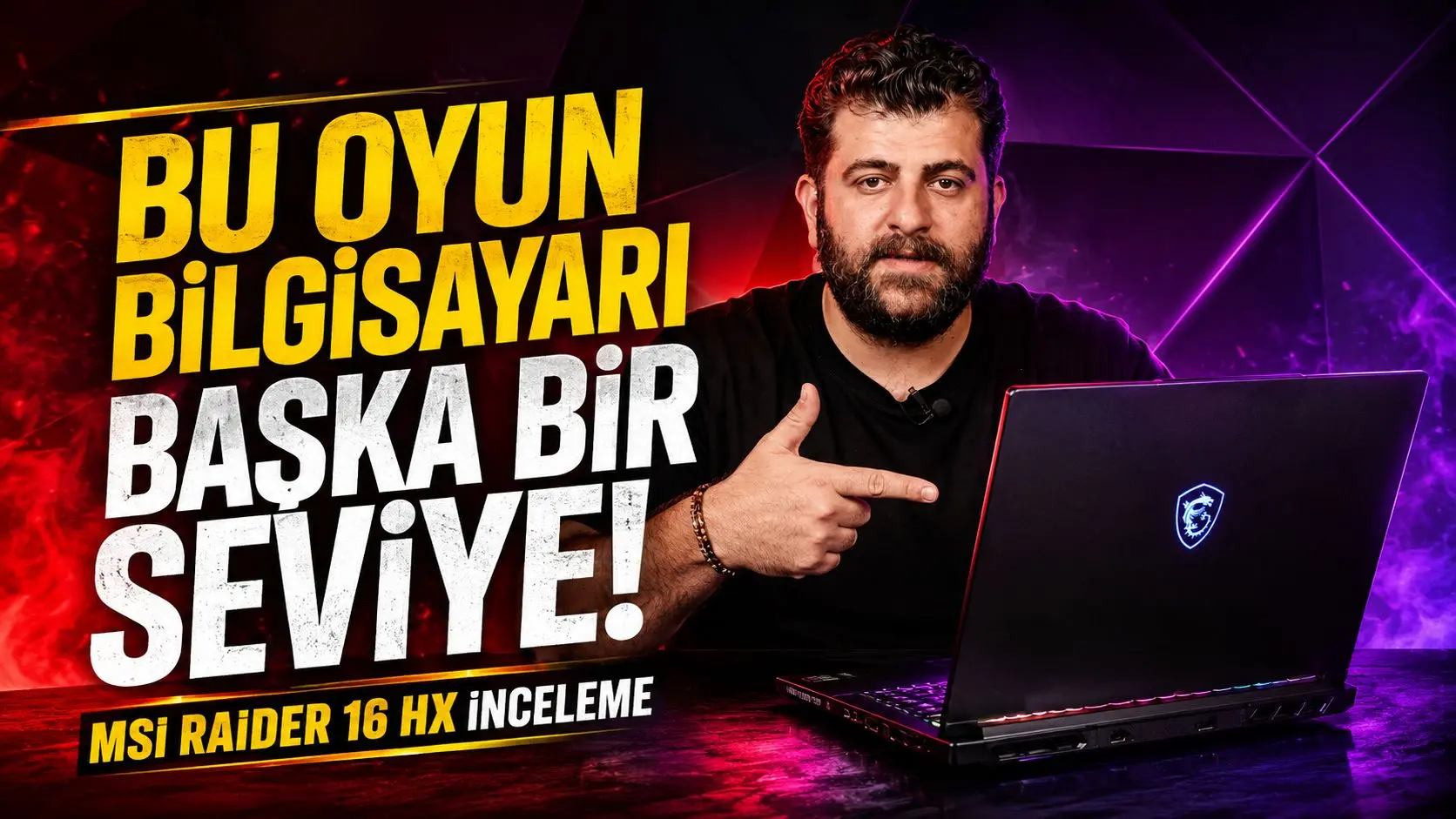 MSI Raider 16 HX İnceleme: Oyun ve Yapay Zeka Canavarı