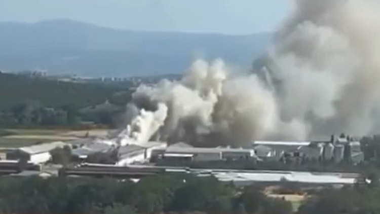 Mudanya'da Tavuk Çiftliğinde Yangın: İtfaiye Müdahale Ediyor