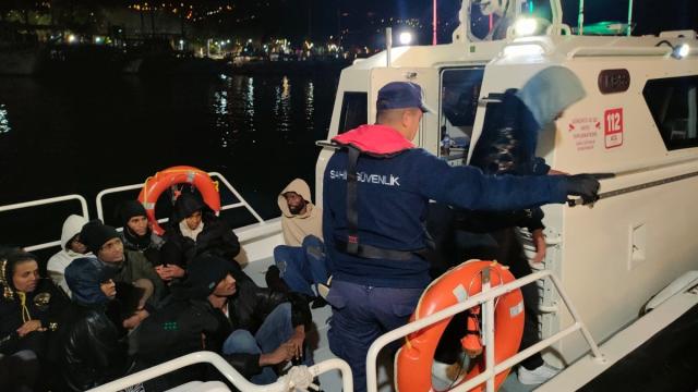 Muğla Açıklarında 36 Düzensiz Göçmen Kurtarıldı