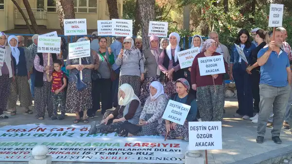 Muğla'da Çimento Fabrikasına Karşı 'Adalet Nöbeti' 4. Haftada
