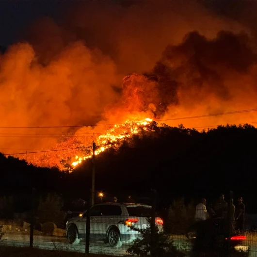 Muğla Fethiye'de Orman Yangını: Yerleşim Yerlerini Tehdit Ediyor