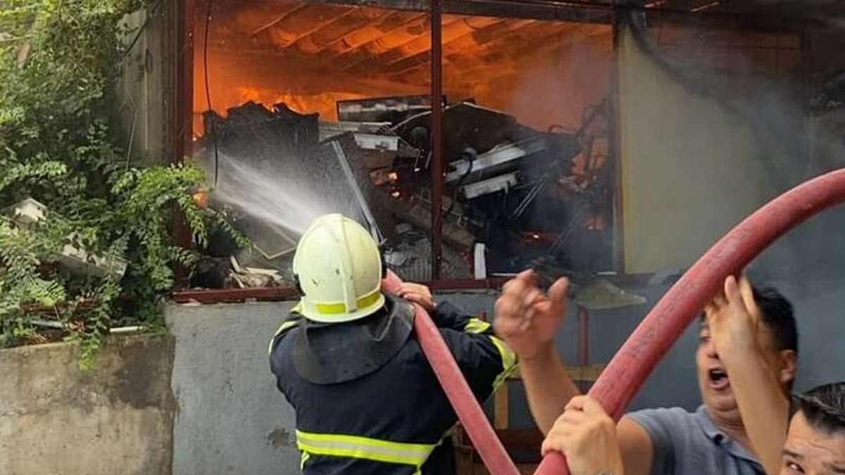 Muğla'da hastane kazan dairesinde yangın: 1 yaralı