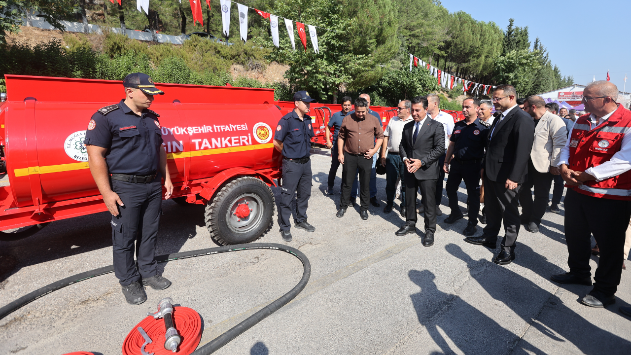 Muğla'nın Kırsal Mahallelerine 25 Yeni Yangın Tankeri