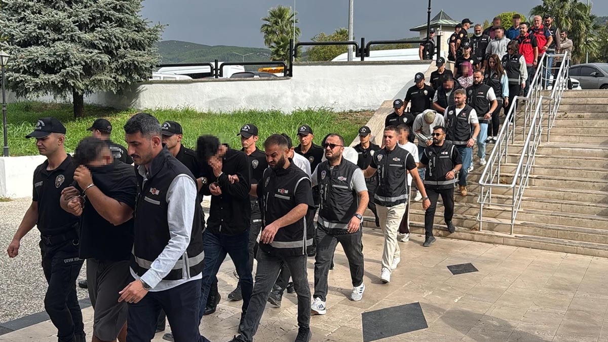 Muğla'da suç örgütlerine büyük operasyon: 13 tutuklama