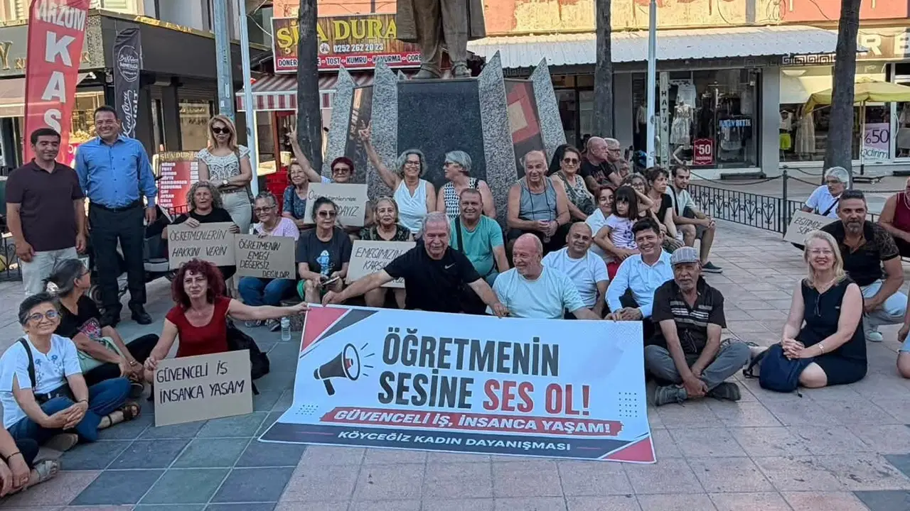 Muğla'dan Ankara'ya dayanışma: Öğretmenlerin direnişi büyüyor
