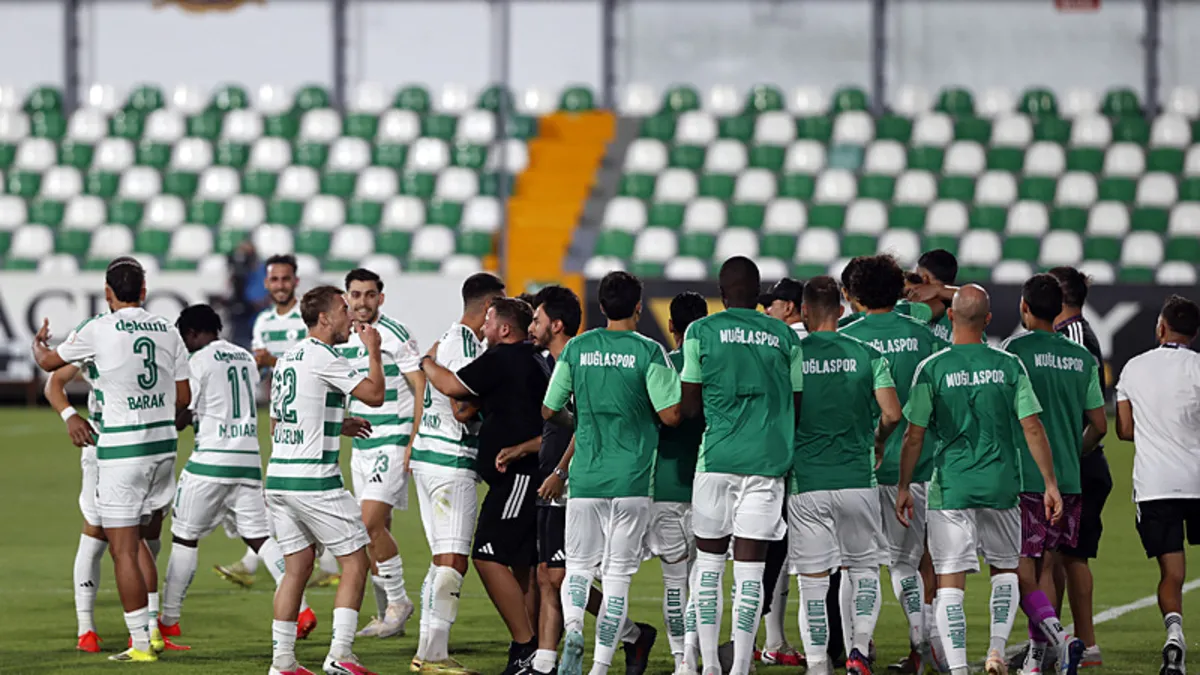 Muğlaspor Trendyol 1. Lig'de Boluspor'u 2-0 Mağlup Etti
