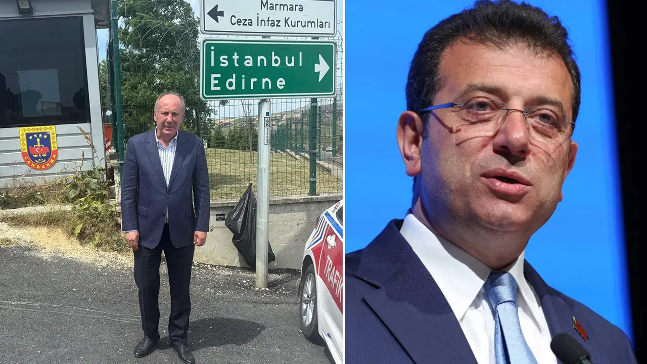 Muharrem İnce'den İmamoğlu'na Silivri ziyareti