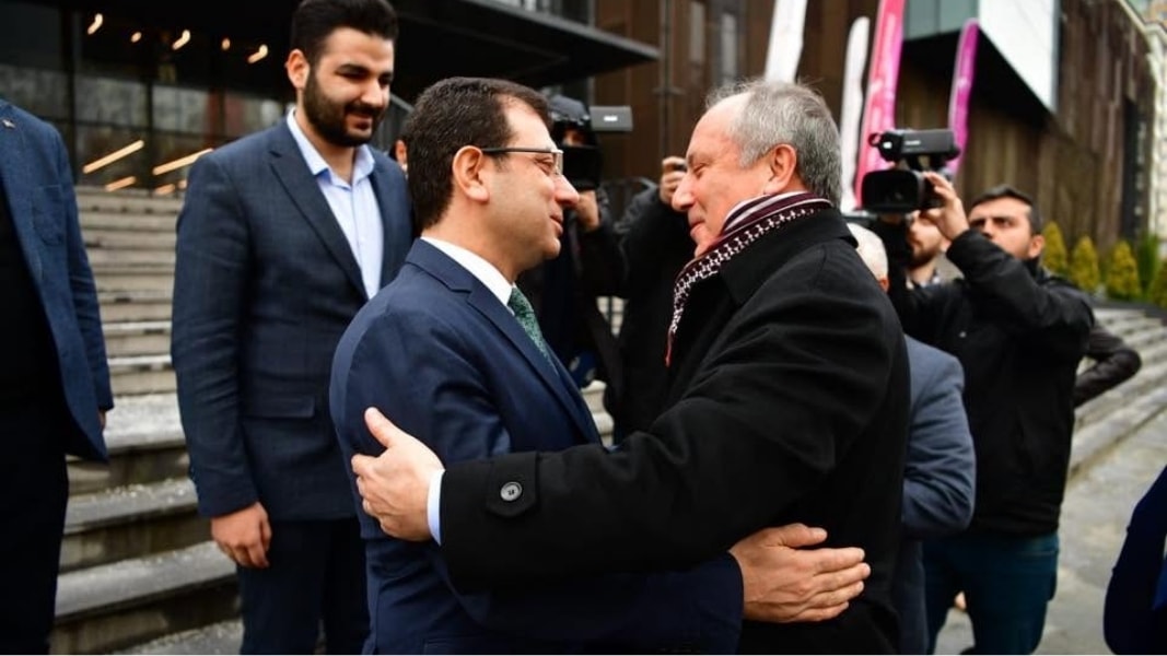 Muharrem İnce'den İmamoğlu'na Silivri'de Ziyaret