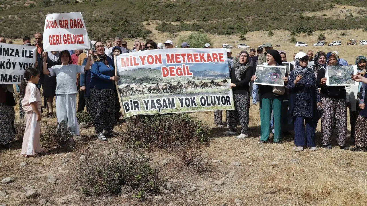 Murat Dağı'nda maden tepkisi: 6 köyden su kaynakları için eylem