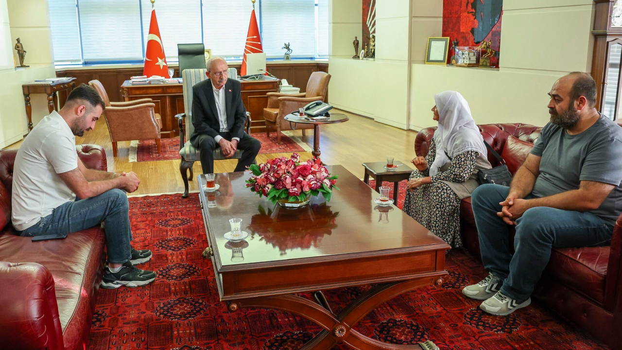 Narin Güran ailesinden Kılıçdaroğlu'na adalet ziyareti